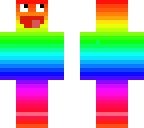 rainbow awesome face