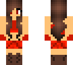 red version girl