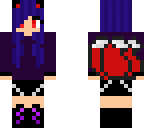 three fox tail girl