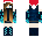 water ninja girl in christmas