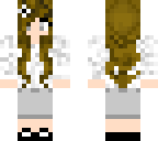 white summer girl