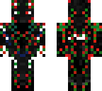 another edited christmas wolf