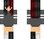 black x red