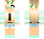 blond mint girl