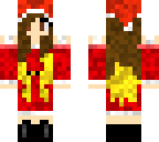 christmas eve santa girl