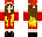 christmas eve santa girl edit