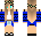 flower girl blue edit