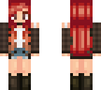 girl with red hair