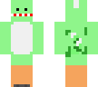 green dilophosaurus