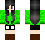 green girl