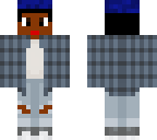 grey blue plaid