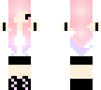 ombre chibi girl