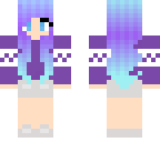 purple and blue winter