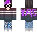 purple nurd boi