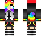 rainbow wolf