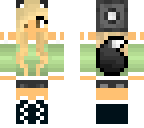 blonde wolf girl