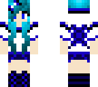 blue girl