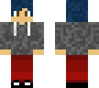 blue haired casual