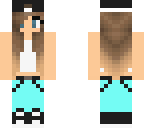 blue jail girl