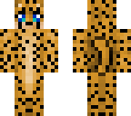 cheetah blue eyed