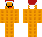 christmas waffle