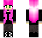 cute girl pink hair