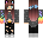 cute rainbow girl