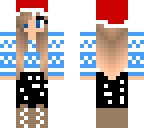 cute winter girl skin