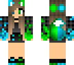 earth and ice wolf with bow