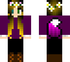 flower wolf girl