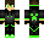 green creeper hoodie