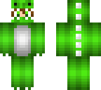 green dinosaur