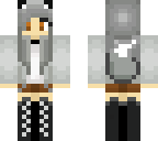grey fox girl