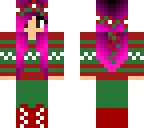 pink christmas edit