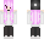 pink haired girl