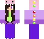 pinknpurple dino girl