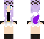 purple and white