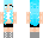 blue girl