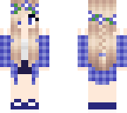 blue girl