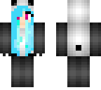 blue panda girl edit