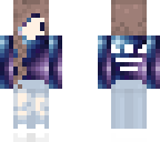 chibi galaxy sweater girl
