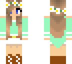 cute blonde girl blue eyes double layer see desc