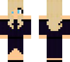 dark blue dress