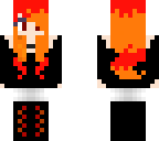fire goth  girl