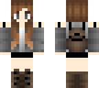 girl with a backpack