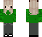 green deer girl