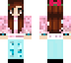 pink bow girl