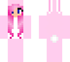 pink bunny onesie