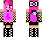 pink wolf girl