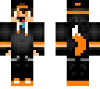pixel boy orange